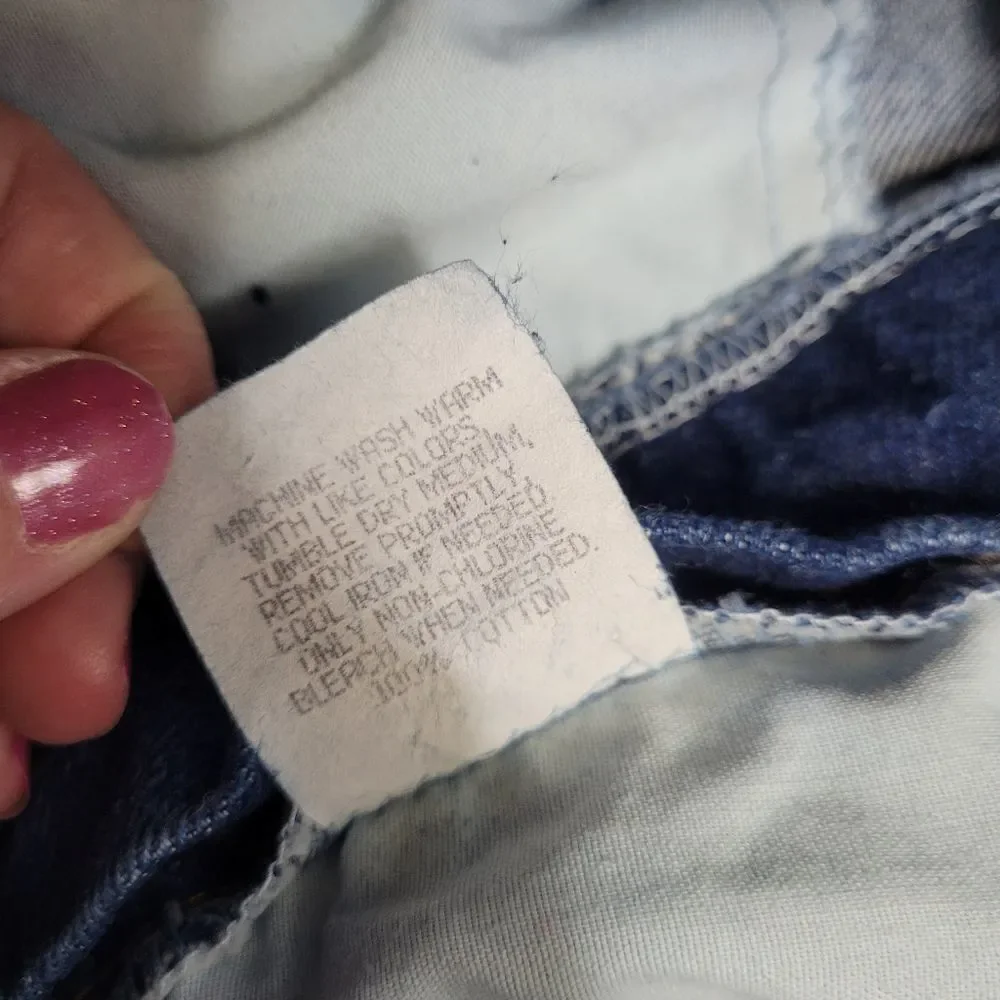 NEW VINTAGE 80s jeans Chic Virginia high rise yoke pleated ankle‎ blue 8